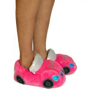 Barbie by Mattel Women's Slip-on Car Slippers